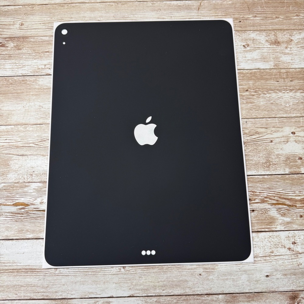 Apple iPad Pro 12.9 3rd Gen Skin Unisex OS Black Matte Vinyl Decal Wrap